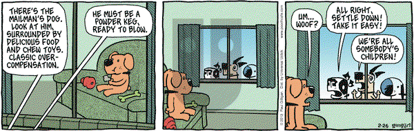 Pooch Cafe on Tuesday February 26, 2013 Comic Strip