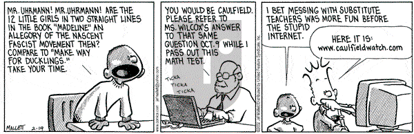 Frazz on Tuesday February 19, 2002 Comic Strip