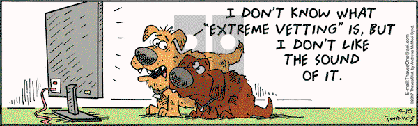Frank and Ernest on Monday April 10, 2017 Comic Strip