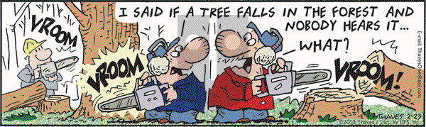 Frank and Ernest on Tuesday February 23, 2010 Comic Strip