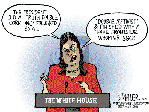 Jeff Stahler on Thursday February 15, 2018 Comic Strip