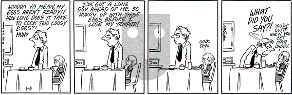 Doonesbury - Wednesday January 31, 1973 Comic Strip