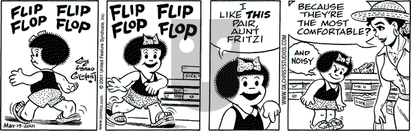 Nancy on Tuesday May 15, 2001 Comic Strip