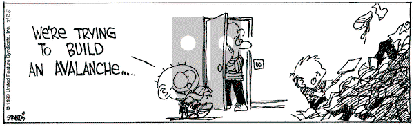 The Buckets on Friday May 28, 1999 Comic Strip