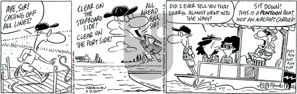 Baby Blues on Saturday June 29, 1996 Comic Strip