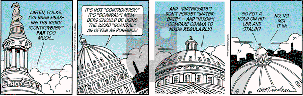 Doonesbury on Saturday June 1, 2013 Comic Strip