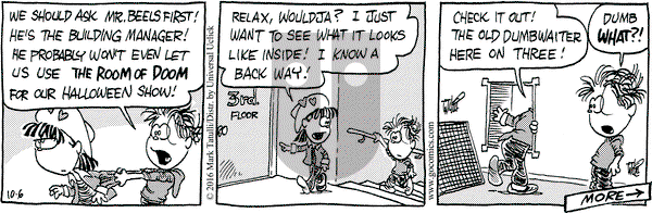 Heart of the City on Thursday October 6, 2016 Comic Strip