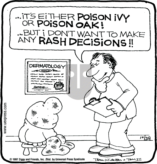 Ziggy - Wednesday October 29, 1997 Comic Strip