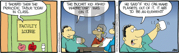 The Buckets on Wednesday September 25, 2019 Comic Strip