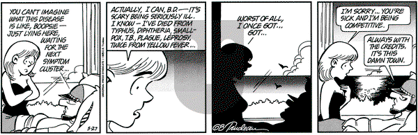 Doonesbury on Saturday May 27, 1995 Comic Strip