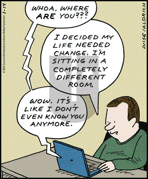 Real Life Adventures - Friday January 14, 2022 Comic Strip