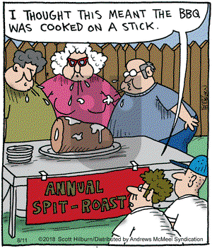 The Argyle Sweater on Saturday August 11, 2018 Comic Strip