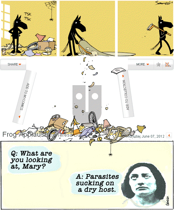 Dark Side of the Horse on Thursday June 7, 2012 Comic Strip