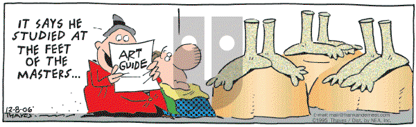 Frank and Ernest - Friday December 8, 2006 Comic Strip