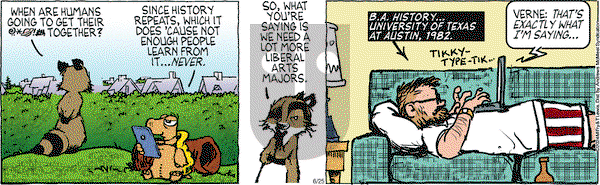 Over the Hedge - Tuesday June 25, 2024 Comic Strip