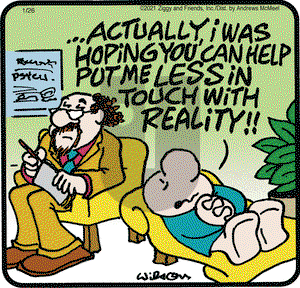 Ziggy on Tuesday January 26, 2021 Comic Strip
