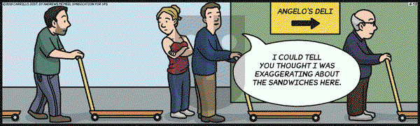 F Minus on Tuesday April 10, 2018 Comic Strip