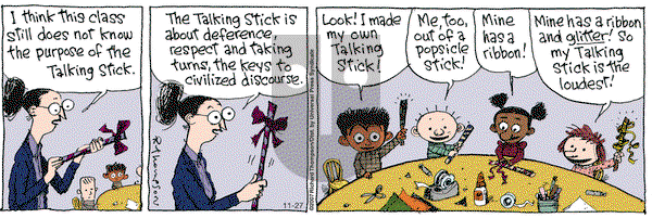 Cul de Sac on Tuesday November 27, 2012 Comic Strip
