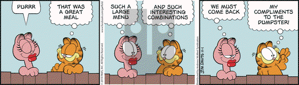 Garfield on Friday November 1, 2019 Comic Strip