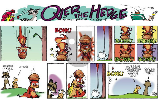 Over the Hedge on Sunday July 1, 2012 Comic Strip