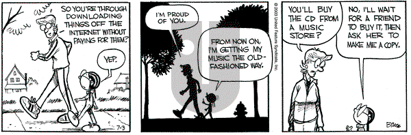 Grand Avenue on Thursday July 3, 2003 Comic Strip