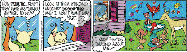 Rose is Rose on Thursday September 25, 2014 Comic Strip