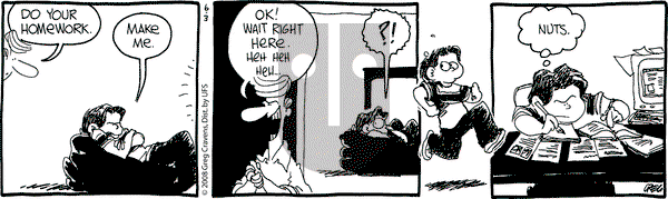 The Buckets on Tuesday June 3, 2008 Comic Strip