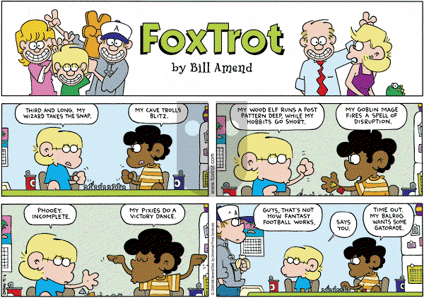 FoxTrot on Sunday September 26, 2004 Comic Strip
