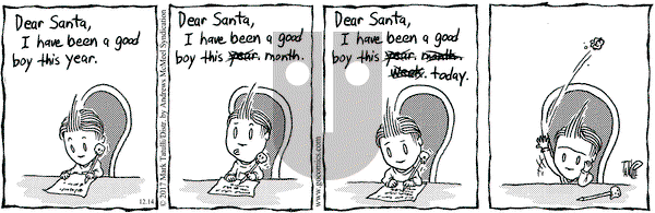 Lio on Thursday December 14, 2017 Comic Strip