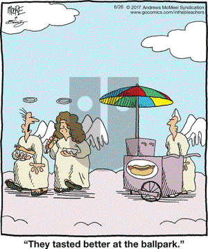 In the Bleachers on Monday June 26, 2017 Comic Strip