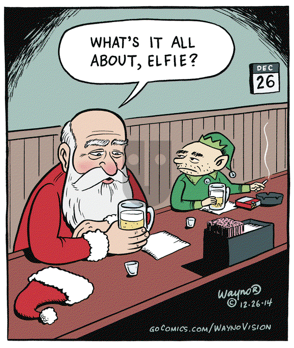 WaynoVision on Friday December 26, 2014 Comic Strip