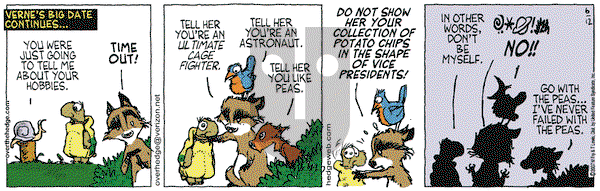 Over the Hedge on Tuesday June 12, 2007 Comic Strip