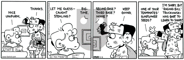 FoxTrot on Wednesday May 13, 1998 Comic Strip