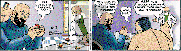 Alley Oop on Thursday August 13, 2015 Comic Strip