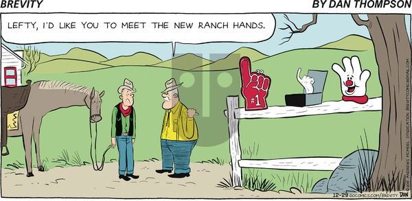 Brevity - Sunday December 29, 2019 Comic Strip