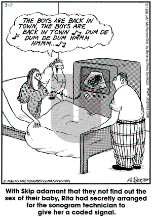 Close to Home on Saturday March 7, 1998 Comic Strip