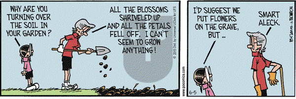 Grand Avenue on Friday June 5, 2015 Comic Strip