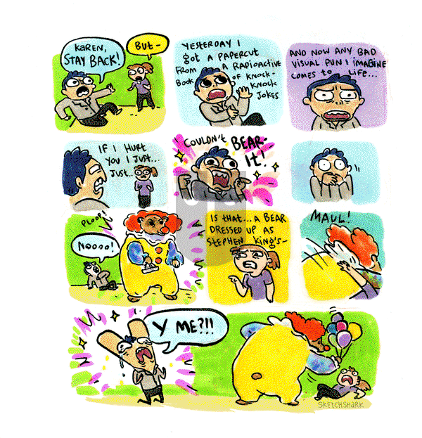 Sketchshark Comics on Monday October 14, 2019 Comic Strip