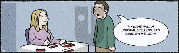 F Minus on Monday January 27, 2014 Comic Strip