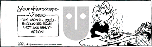 Luann on Saturday June 16, 1990 Comic Strip