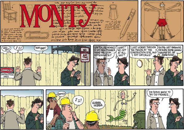 Monty on Sunday June 2, 2013 Comic Strip