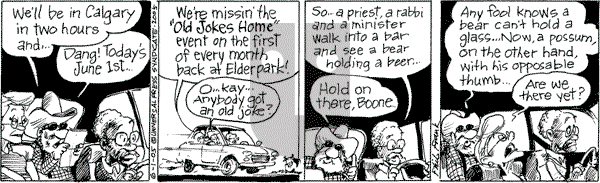 The Elderberries on Wednesday June 1, 2005 Comic Strip