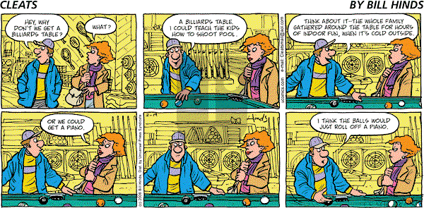 Cleats - Monday January 29, 2024 Comic Strip