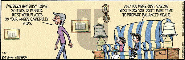 Grand Avenue on Friday November 19, 2010 Comic Strip