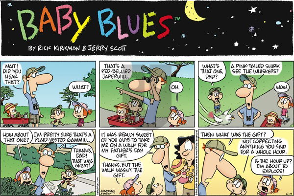 Baby Blues on Sunday June 19, 2016 Comic Strip