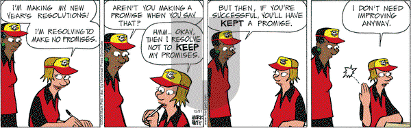 Lucky Cow on Wednesday December 31, 2003 Comic Strip