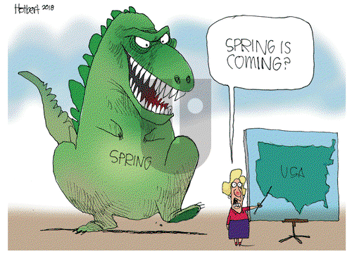 Jerry Holbert on Wednesday April 18, 2018 Comic Strip