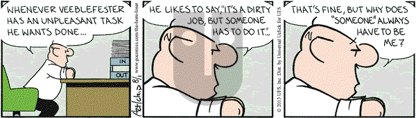 The Born Loser on Thursday August 1, 2013 Comic Strip