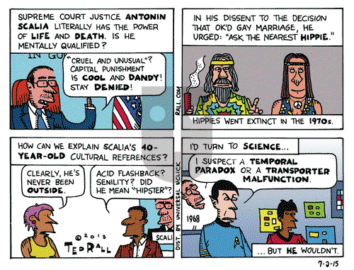 Ted Rall on Thursday July 2, 2015 Comic Strip