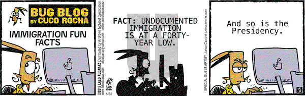 La Cucaracha on Tuesday January 22, 2019 Comic Strip
